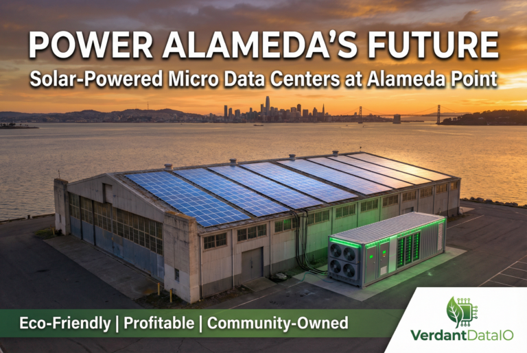 Who Owns Alameda’s Digital Future? The Case for Solar-Powered Micro Data Centers at Alameda Point